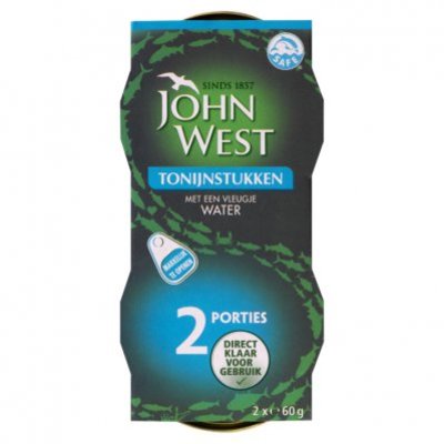 John West Tonijnstukken in water
